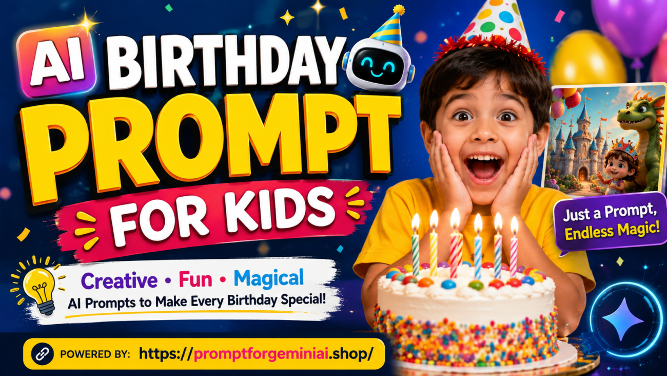 Best Trending AI Birthday Prompt for Kids in 2026: